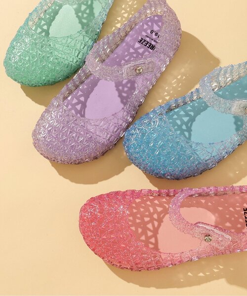 BREEZE（ブリーズ）の「ジェリーパンプス（パンプス・キッズ・ラベンダー/ミント/ピンク/サックスブルー・14/15 /16/17/18/19）」の12枚目の写真