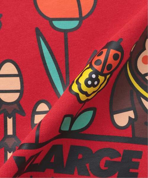 XLARGE KIDS(エクストララージキッズ)の「スプリングイベント ファニーゴリラ半袖Tシャツ(Tシャツ/カットソー・キッズ・ホワイト/ブラック/レッド・90cm/100cm/110cm/120cm/130cm/140cm)」の14枚目の写真