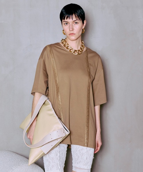 Hook-and-Eye Big Over T-Shirt/フックアイビッグオーバーTEE（Tシャツ