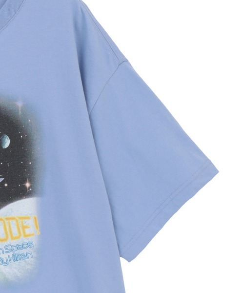 Candy Stripper（キャンディストリッパー）の「WARP MODE! BIG Tシャツ（Tシャツ/カットソー・レディース・ブラック/オフホワイト/ブルー・FREE）」の6枚目の写真