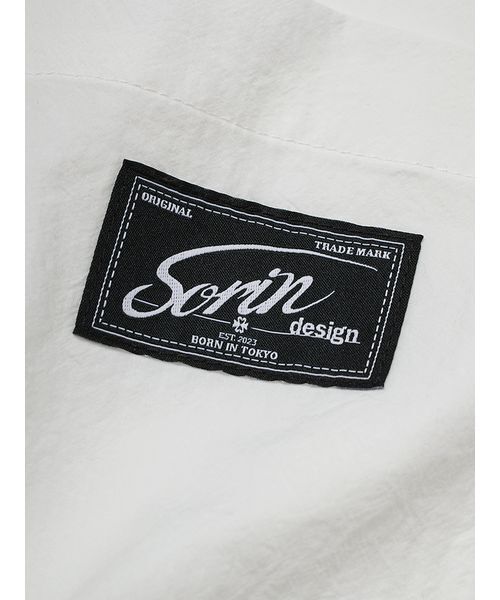 SORIN（ソリン　）の「Cut Out Balloon Shirt/カットアウトバルーンシャツ（シャツ/ブラウス・レディース・ホワイト/ライトブルー・38）」の10枚目の写真