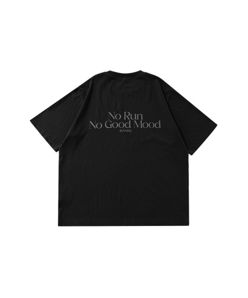 BUTTON SEOUL(ボタンソウル)の「ヴィンテージダメージレタリングショートスリーブ(カーキ/ブラック)(Tシャツ/カットソー・メンズ・カーキ/ブラック・MEDIUM/LARGE/X-LARGE)」の2枚目の写真