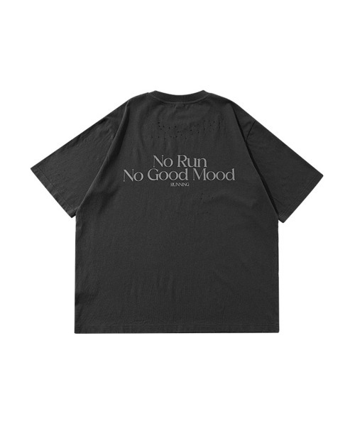 BUTTON SEOUL(ボタンソウル)の「ヴィンテージダメージレタリングショートスリーブ(カーキ/ブラック)(Tシャツ/カットソー・メンズ・カーキ/ブラック・MEDIUM/LARGE/X-LARGE)」の4枚目の写真