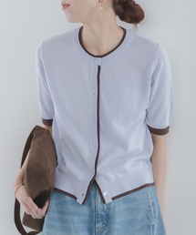 URBAN RESEARCH Sonny Label | クールミスト配色クルーネックカーディガン(カーディガン/ボレロ)