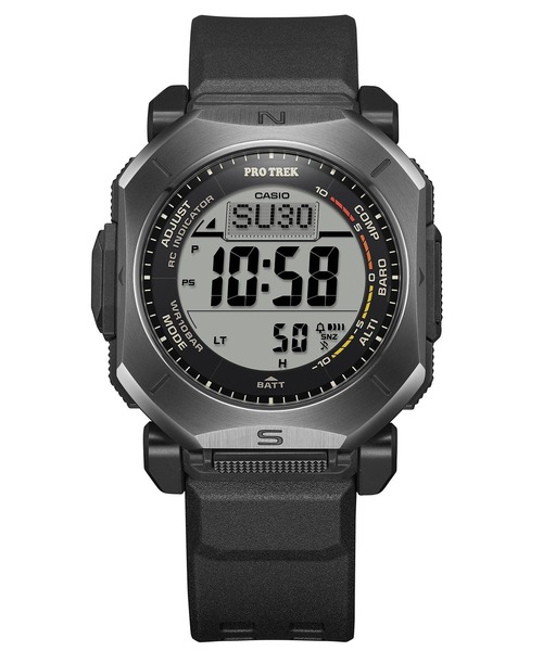 PRO TREK(プロトレック)の「Climber Line(クライマーライン) / 電波ソーラー / PRW-69Y-1JF(デジタル腕時計・メンズ・ブラック・FREE)」の10枚目の写真