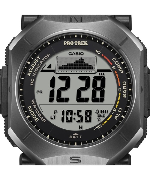 PRO TREK(プロトレック)の「Climber Line(クライマーライン) / 電波ソーラー / PRW-69Y-1JF(デジタル腕時計・メンズ・ブラック・FREE)」の9枚目の写真