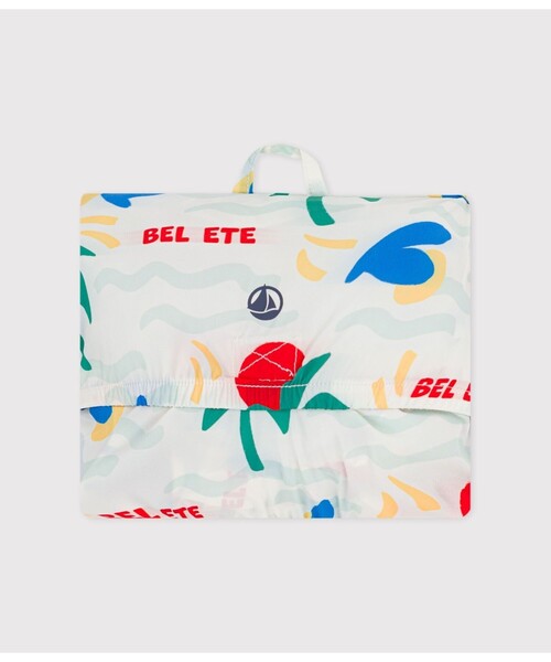 PETIT BATEAU（プチバトー）の「プリントサンブレーカー（マウンテンパーカー・キッズ・ホワイト系その他・3YEAR/4YEAR/5YEAR）」の7枚目の写真