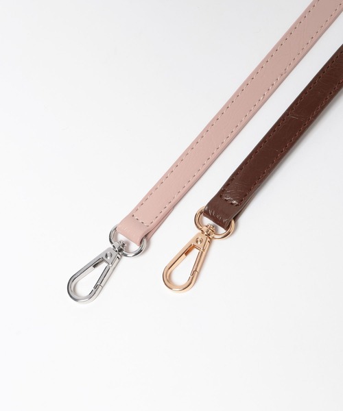 Heather（ヘザー）の「ギャザーボストンBAG　666489（ボストンバッグ・レディース・ピンク/ブラウン/ブラック・ONE SIZE）」の4枚目の写真