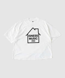 is-ness（イズネス）の「ISNESS MUSIC / イズネス ミュージック LOGO T-SHIRT（Tシャツ/カットソー）」