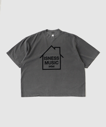 is-ness（イズネス）の「ISNESS MUSIC / イズネス ミュージック LOGO T-SHIRT（Tシャツ/カットソー）」