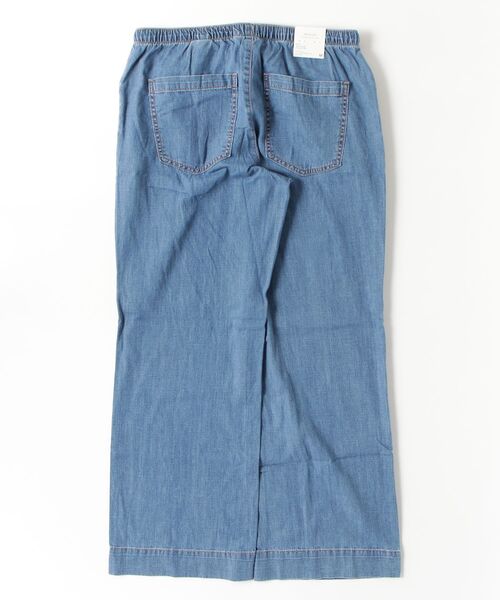 BANANA REPUBLIC FACTORY STORE（バナナリパブリック ファクトリーストア）の「BANANA REPUBLIC FACTORY STORE　　サマーウェイトプルオンワイドデニム（デニムパンツ・レディース・ライトインディゴブルー/ホワイト/インディゴブルー・M/S/XS/L）」の4枚目の写真