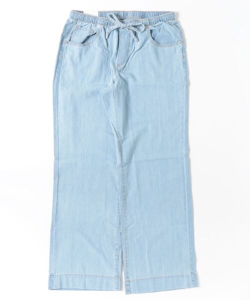 BANANA REPUBLIC FACTORY STORE（バナナリパブリック ファクトリーストア）の「BANANA REPUBLIC FACTORY STORE　　サマーウェイトプルオンワイドデニム（デニムパンツ・レディース・ライトインディゴブルー/ホワイト/インディゴブルー・M/S/XS/L）」の12枚目の写真