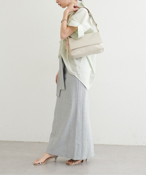 LARUTA(ラルータ)の「【LARUTA】ドルマンスキッパーシャツ(シャツ/ブラウス・レディース・ラベンダー/ミント/その他1/ネイビー/オフホワイト・FREE)」の8枚目の写真