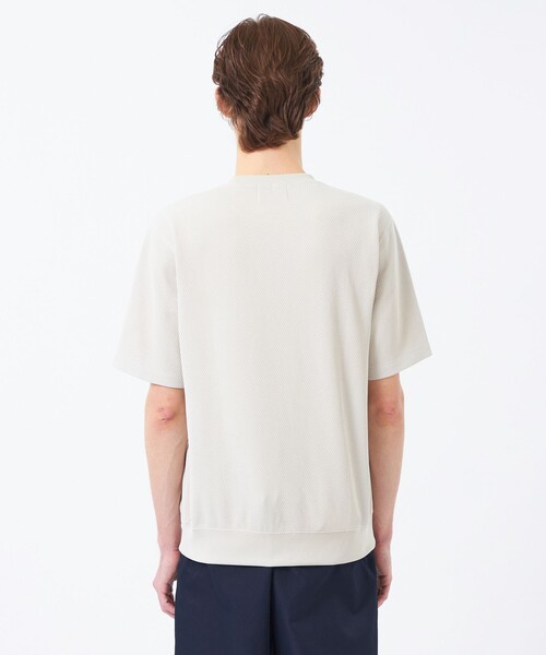 MACKINTOSH PHILOSOPHY(マッキントッシュ フィロソフィー)の「BUCKINGHAM BEAR スウェットTシャツ ミリタリーワッフル(Tシャツ/カットソー・メンズ・ダークネイビー/ベージュ/グリーン系その他2・40/38)」の9枚目の写真