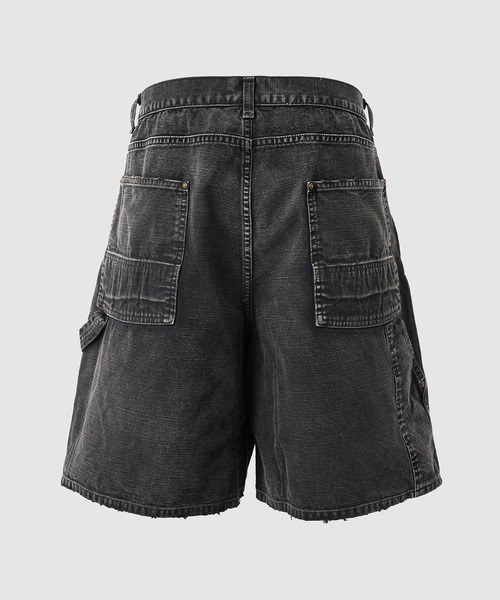 BOW WOW(バウワウ)の「DOUBLE KNEE DUCK SHORTS AGED(その他パンツ・メンズ・ブラック・L/XL)」の2枚目の写真