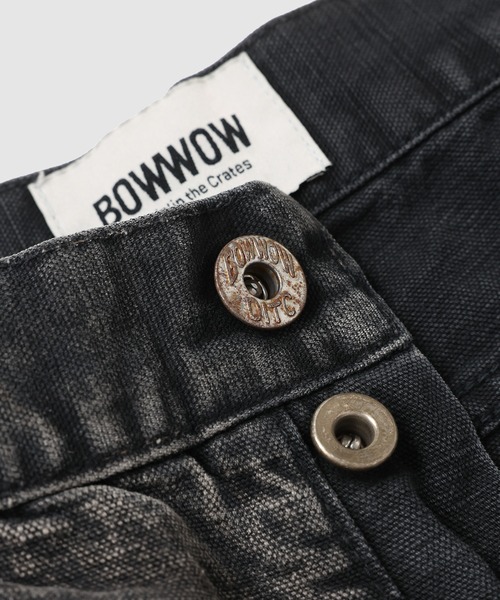 BOW WOW(バウワウ)の「DOUBLE KNEE DUCK SHORTS AGED(その他パンツ・メンズ・ブラック・L/XL)」の3枚目の写真