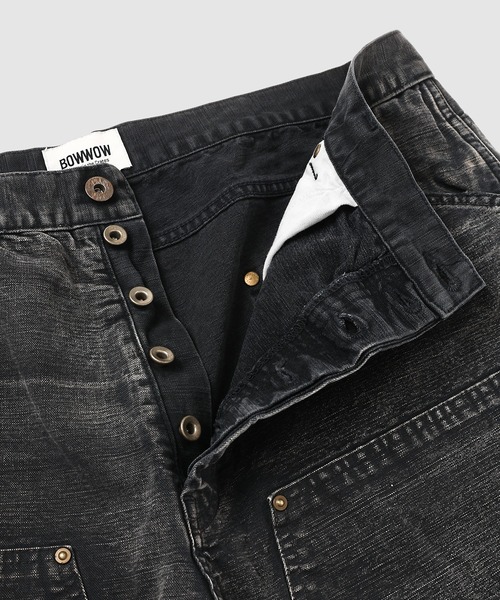 BOW WOW(バウワウ)の「DOUBLE KNEE DUCK SHORTS AGED(その他パンツ・メンズ・ブラック・L/XL)」の7枚目の写真