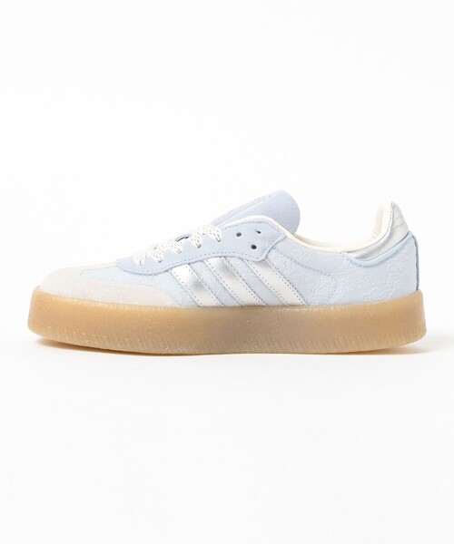 adidas（アディダス）の「adidas / SAMBAE X LIBERTY LONDON SHOES（スニーカー・レディース・サックスブルー・25.0cm/24.5cm/24.0cm/23.5cm/23.0cm）」の2枚目の写真