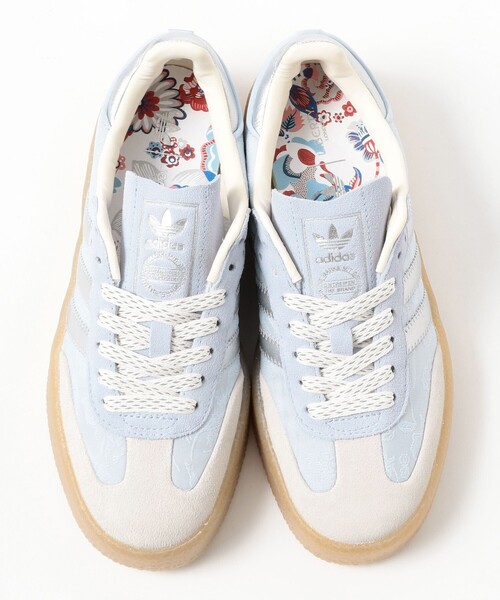 adidas（アディダス）の「adidas / SAMBAE X LIBERTY LONDON SHOES（スニーカー・レディース・サックスブルー・25.0cm/24.5cm/24.0cm/23.5cm/23.0cm）」の4枚目の写真