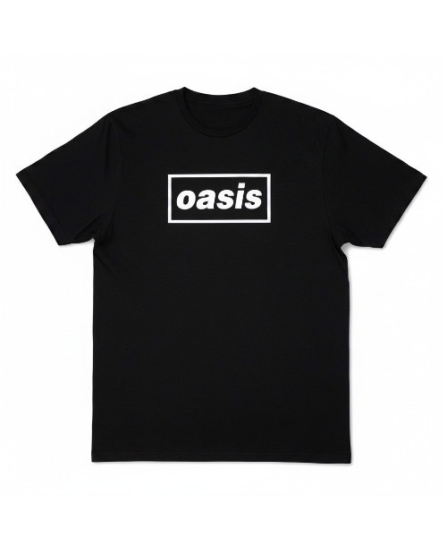 セール】Oasis / オアシス プリントデザイン クルーネックTシャツ