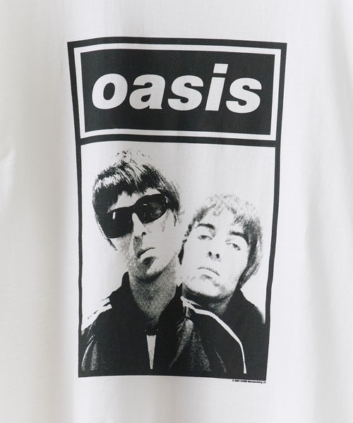 the Oasis(ジオアシス)の「Oasis / オアシス プリントデザイン クルーネックTシャツ メンズ バンドT 2026年 夏 夏服(Tシャツ/カットソー・メンズ・ホワイト/ブラック系その他/ブラック系その他2/ホワイト系/ブラック系・S/M/L/XL)」の7枚目の写真