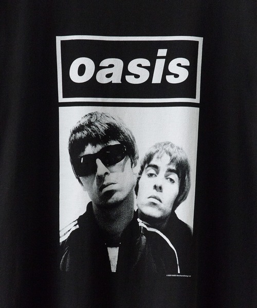 the Oasis(ジオアシス)の「Oasis / オアシス プリントデザイン クルーネックTシャツ メンズ バンドT 2026年 夏 夏服(Tシャツ/カットソー・メンズ・ホワイト/ブラック系その他/ブラック系その他2/ホワイト系/ブラック系・S/M/L/XL)」の9枚目の写真
