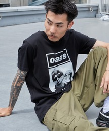 the Oasis（ジオアシス）の「Oasis / オアシス プリントデザイン クルーネックＴシャツ メンズ バンドＴ 2026年春夏（Tシャツ/カットソー）」