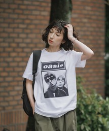 the Oasis（ジオアシス）の「Oasis / オアシス プリントデザイン クルーネックＴシャツ メンズ バンドＴ 2026年春夏（Tシャツ/カットソー）」