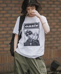 the Oasis（ジオアシス）の「Oasis / オアシス プリントデザイン クルーネックＴシャツ メンズ バンドＴ 2026年春夏（Tシャツ/カットソー）」