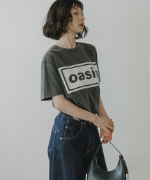 the Oasis（ジオアシス）の「Oasis / オアシス プリントデザイン クルーネックＴシャツ メンズ バンドＴ 2026年春夏（Tシャツ/カットソー）」
