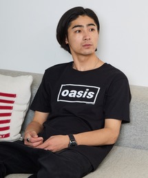 the Oasis（ジオアシス）の「Oasis / オアシス プリントデザイン クルーネックＴシャツ メンズ バンドＴ 2026年 夏 夏服（Tシャツ/カットソー）」