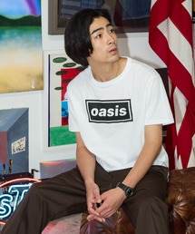 the Oasis（ジオアシス）の「Oasis / オアシス プリントデザイン クルーネックＴシャツ メンズ バンドＴ 2026年 夏 夏服（Tシャツ/カットソー）」