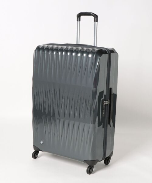 ProtecA(プロテカ)の「スーツケース プロテカ トリアクシス3 軽量 93L 02494(スーツケース/キャリーバッグ・メンズ・ターコイズブルー/ガンメタ/ゴールド・FREE)」の3枚目の写真