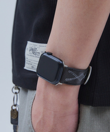 OGARP（オガープ）の「Infinity Stitch Leather Smartwatch Band Black（デジタル腕時計）」