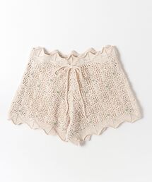 BEAMS COUTURE | ビーズ刺繍ショートPT(その他パンツ)