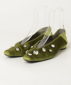 UND BIJOU FLAT PUMPS（パンプス）｜Ameri（アメリ）のファッション