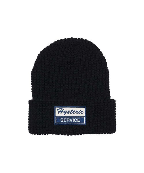 お値下げ中　完売　ヒステリックグラマー　TYPE LOGO ニットキャップ　美品 ブランド古着】ニットキャップ（ニットキャップ/ビーニー）｜HYSTERIC
