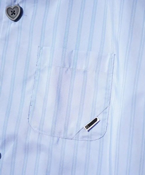 PHINGERIN(フィンガリン)の「FLOATING HEART SHIRT(シャツ/ブラウス・メンズ・ブラック/ブルー・LARGE/MEDIUM)」の12枚目の写真