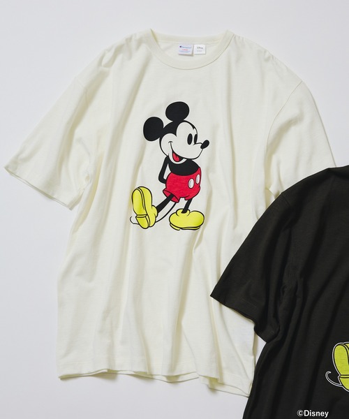 別注】Champion / ミッキーマウス / Tシャツ（Tシャツ/カットソー