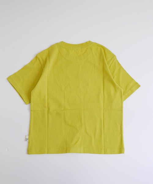 MAKE YOUR DAY(メイクユアデイ)の「OKアインシュタイン柄半袖Tシャツ(Tシャツ/カットソー・キッズ・イエロー/ミント・90/80/140/130/120/100/110)」の9枚目の写真