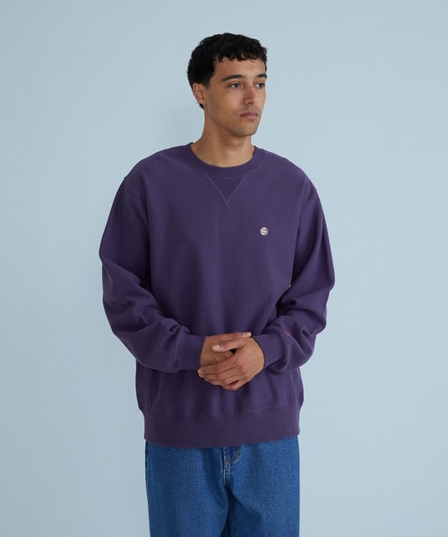 SILAS(サイラス)の「【ARCHIVE】PATCHED SWEATSHIRT(スウェット・メンズ・ブラック/アッシュ/パープル・XL/L/M)」の4枚目の写真