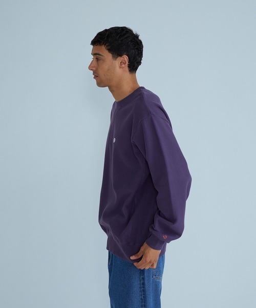 SILAS(サイラス)の「【ARCHIVE】PATCHED SWEATSHIRT(スウェット・メンズ・ブラック/アッシュ/パープル・XL/L/M)」の5枚目の写真