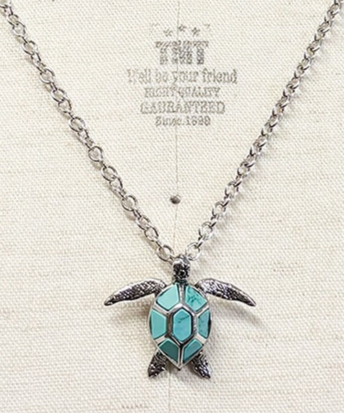TMT(ティーエムティー)の「NECKLACE(TURTLE)(ネックレス・メンズ・ゴールド/シルバー・FREE)」の4枚目の写真