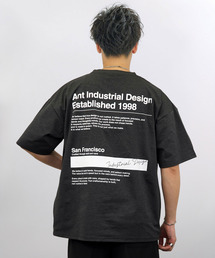 Ammie（アミー）の「接触冷感 グラフィック 半袖 Tシャツ ルーズフィット ロゴ 刺繍（Tシャツ/カットソー）」