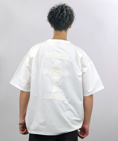 Ammie(アミー)の「接触冷感 グラフィック 半袖 Tシャツ ルーズフィット ロゴ 刺繍(Tシャツ/カットソー・メンズ・ブラック系その他2/ホワイト系2/ブラック系2/ブラック系その他3/ホワイト系4/ブラック系その他4/ブラック系4/ブラック系3・M/LL/L)」の22枚目の写真