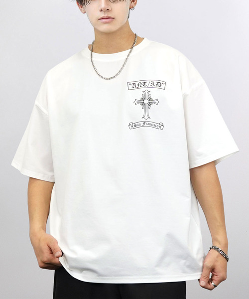 Ammie(アミー)の「接触冷感 グラフィック 半袖 Tシャツ ルーズフィット ロゴ 刺繍(Tシャツ/カットソー・メンズ・ブラック系その他2/ホワイト系2/ブラック系2/ブラック系その他3/ホワイト系4/ブラック系その他4/ブラック系4/ブラック系3・M/LL/L)」の21枚目の写真
