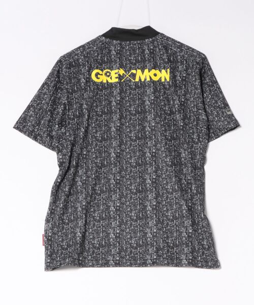 GREED MONSTER(グリードモンスター)の「GREED MONSTER ドットモンスターデジタル総柄半袖モックネック(Tシャツ/カットソー・メンズ・オフホワイト/ブラック・LARGE/MEDIUM/X-LARGE)」の6枚目の写真