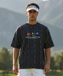 GREED MONSTER（グリードモンスター）の「GREED MONSTER ドットモンスターデジタル総柄半袖モックネック（Tシャツ/カットソー）」