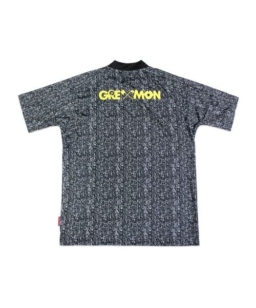 GREED MONSTER(グリードモンスター)の「GREED MONSTER ドットモンスターデジタル総柄半袖モックネック(Tシャツ/カットソー・メンズ・オフホワイト/ブラック・LARGE/MEDIUM/X-LARGE)」の14枚目の写真