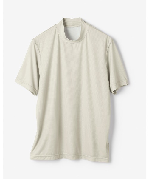 DoCLASSE( ドゥクラッセ)の「速乾・スーパーエアドライインナー ハイネック半袖(Tシャツ/カットソー・メンズ・アイボリー/グレー/ブラック・3L/LL/S/M)」の2枚目の写真